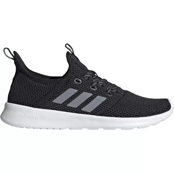 adidas Womens Cloudfoam PureCore Black Grey Grey Two F17