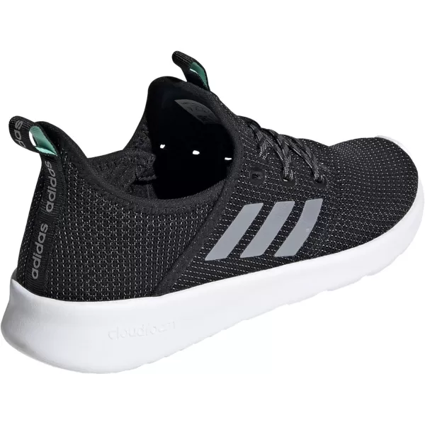 adidas Womens Cloudfoam PureCore Black Grey Grey Two F17