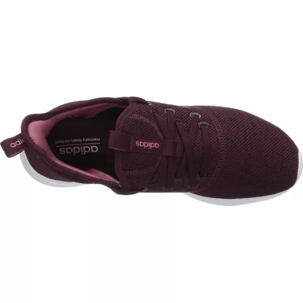 adidas Womens Cloudfoam PureMaroonMaroonTrace Maroon