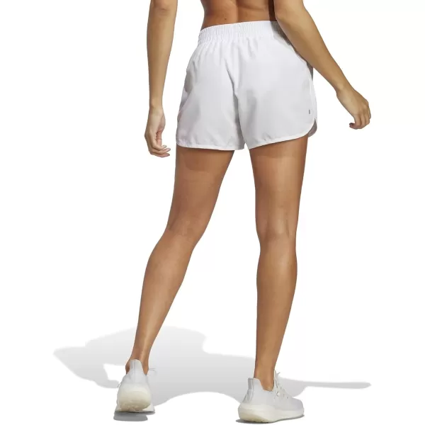 adidas Womens Marathon 20 ShortsWhite