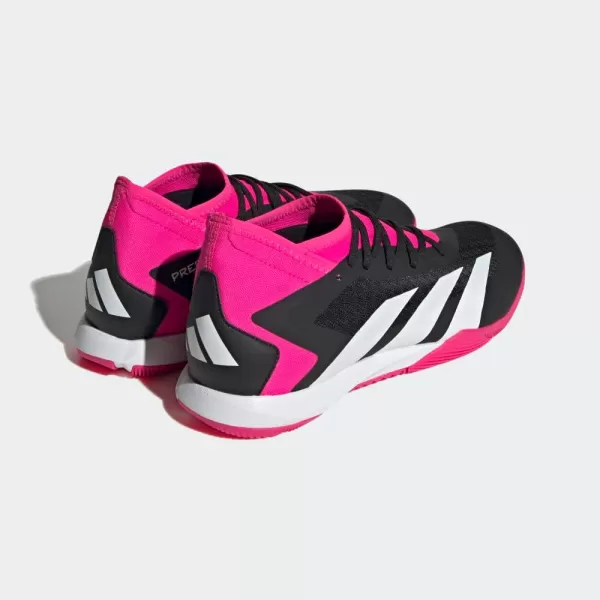 adidas unisexadult Accuracy3 Low Firm GroundBlackWhiteTeam Shock Pink 2