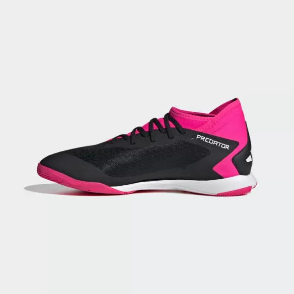 adidas unisexadult Accuracy3 Low Firm GroundBlackWhiteTeam Shock Pink 2