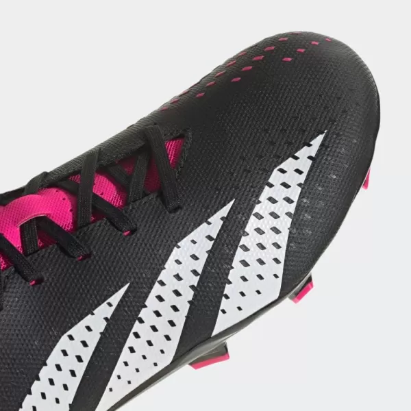 adidas unisexadult Accuracy3 Low Firm GroundBlackWhiteTeam Shock Pink