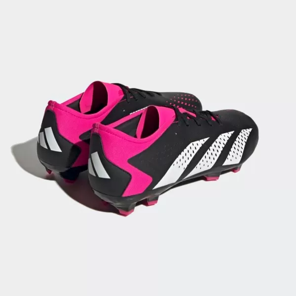 adidas unisexadult Accuracy3 Low Firm GroundBlackWhiteTeam Shock Pink