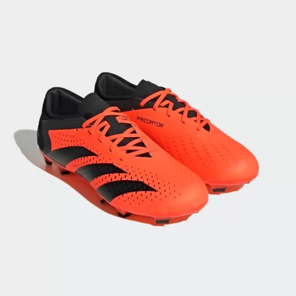 adidas unisexadult Accuracy3 Low Firm GroundTeam Solar OrangeBlackBlack