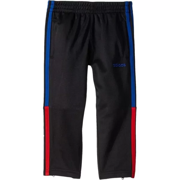 Adidas Boys Tapered Trainer Pant3 Stripe BlackBlueScarlet