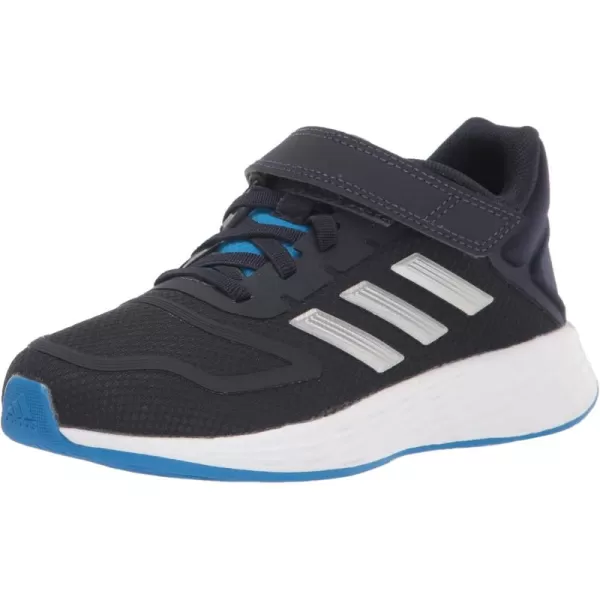 adidas Duramo 10 Running ShoeInkSilver MetallicBlue Rush Elastic