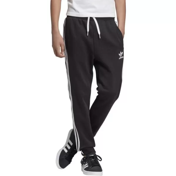 imageadidas Originals Kids 3Stripes Trefoil PantsBlackWhite