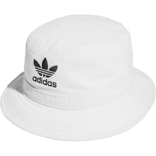 imageadidas Originals Unisex Adult Washed Bucket HatWhite