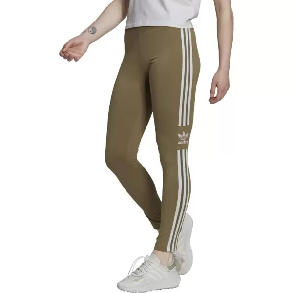 imageadidas Originals Womens Loungewear Trefoil TightsOrbit Green