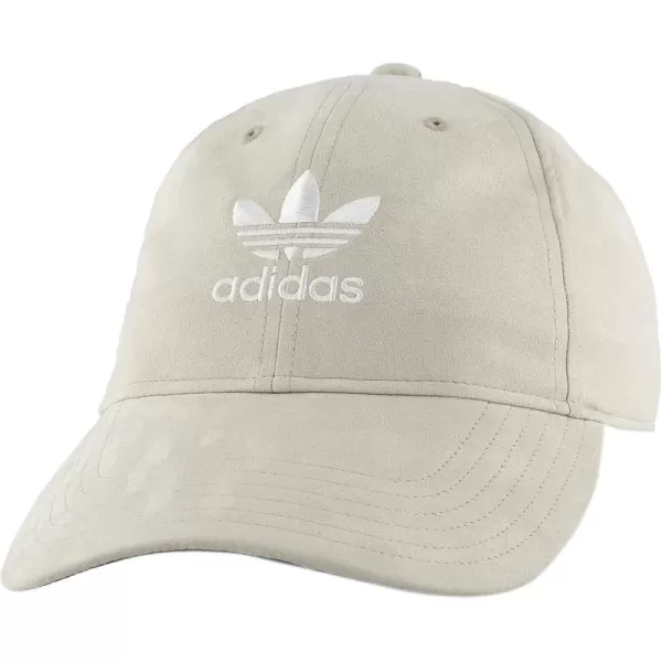 imageadidas Originals Womens Originals Relaxed Plus StrapbackClear Brown SuedeWhite