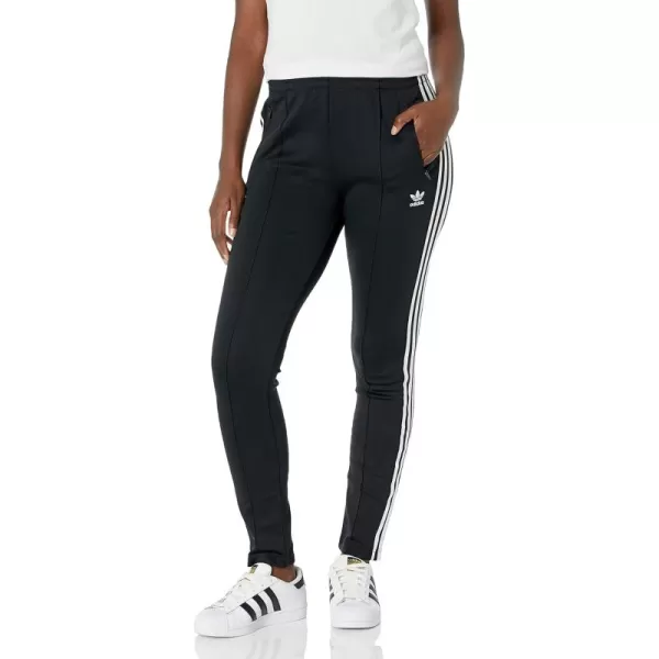 imageadidas Originals Womens Superstar Track PantsBlackWhite