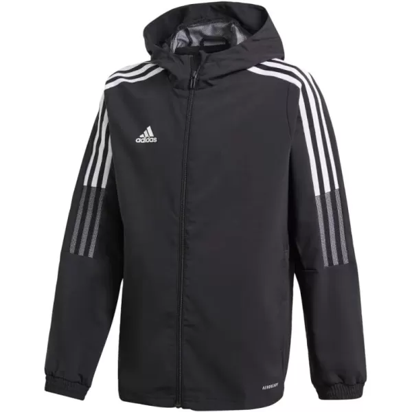 adidas UnisexChild Tiro 21 WindbreakerBlack