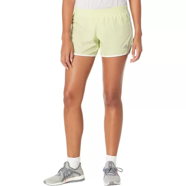 adidas Womens Marathon 20 ShortsAlmost LimeWhite