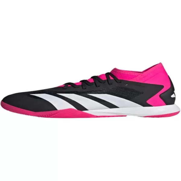 adidas unisexadult Accuracy3 Low Firm GroundBlackWhiteTeam Shock Pink 2