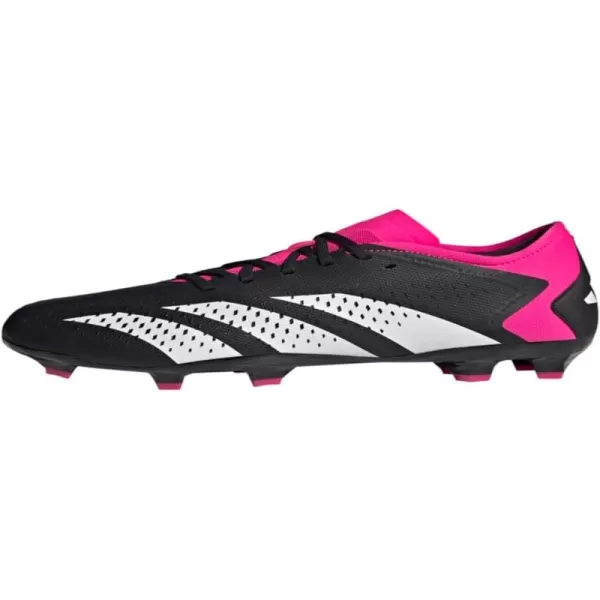 adidas unisexadult Accuracy3 Low Firm GroundBlackWhiteTeam Shock Pink