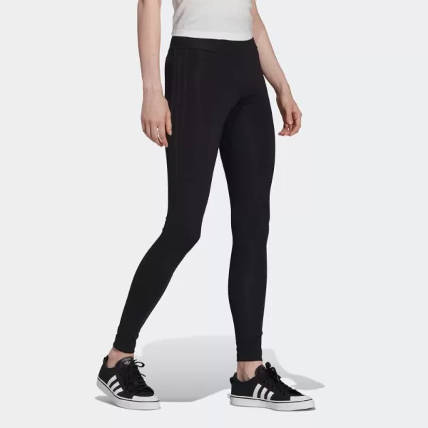 imageadidas Originals Womens Adicolor Classics Tonal 3Stripes LeggingsBlack