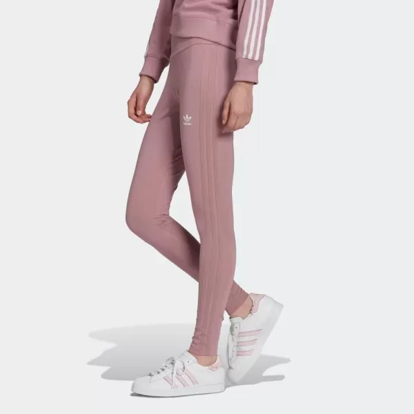 imageadidas Originals Womens Adicolor Classics Tonal 3Stripes LeggingsMagic Mauve