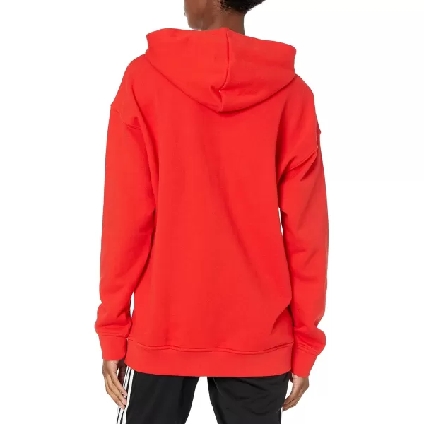 imageadidas Originals Womens Adidas Adicolor Trefoil HoodieRed