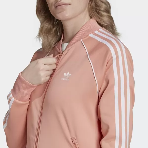 imageadidas Originals Womens Superstar Track JacketAmbient Blush