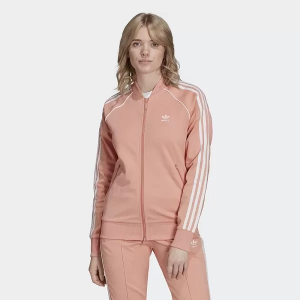 imageadidas Originals Womens Superstar Track JacketAmbient Blush