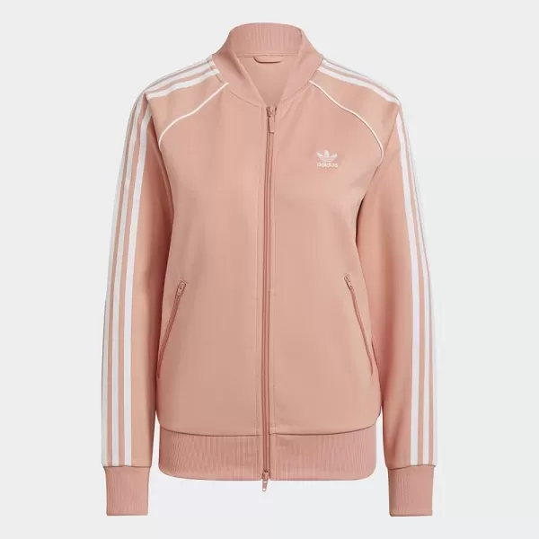 imageadidas Originals Womens Superstar Track JacketAmbient Blush