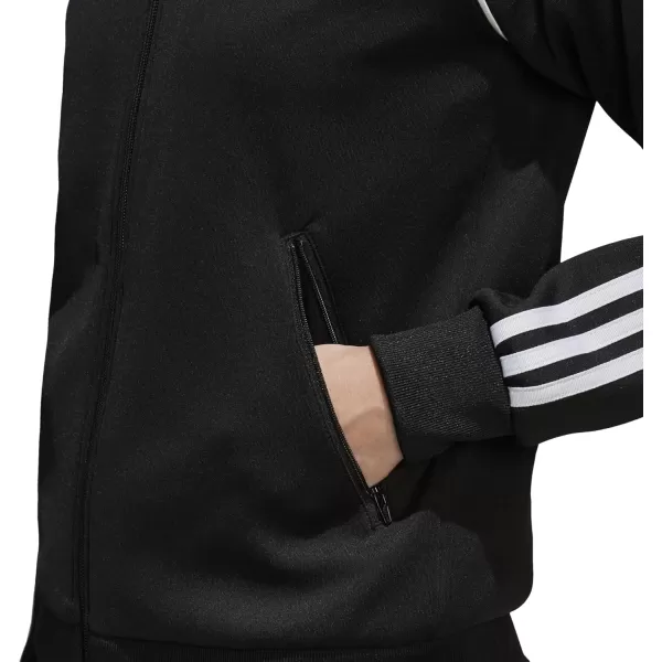 imageadidas Originals Womens Superstar Track JacketBlackWhiteBlack