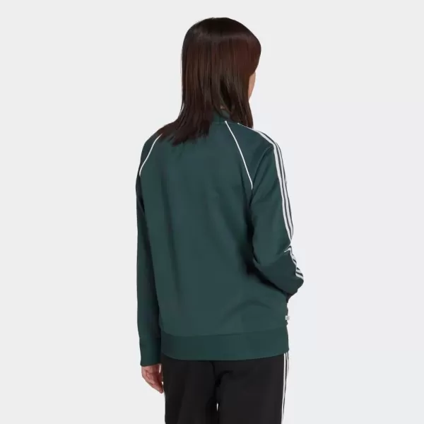 imageadidas Originals Womens Superstar Track JacketMineral Green