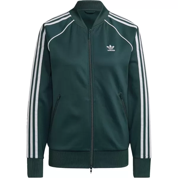 imageadidas Originals Womens Superstar Track JacketMineral Green