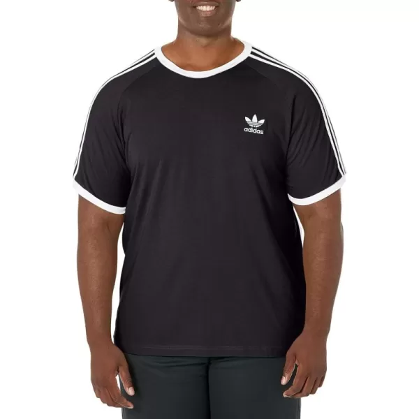 imageadidas Originals Mens Adicolor 3Stripes TeeBlack