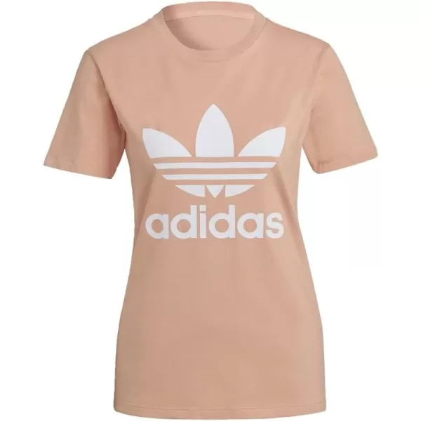 imageadidas Originals Womens Adicolor Classics Trefoil TeeAmbient Blush