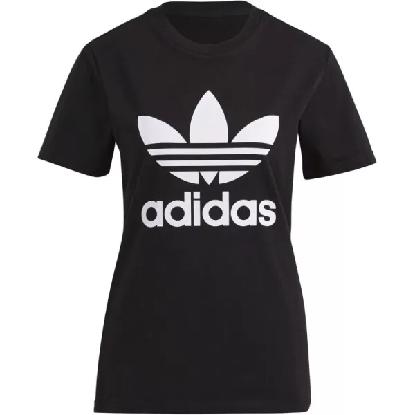 imageadidas Originals Womens Adicolor Classics Trefoil TeeBlack