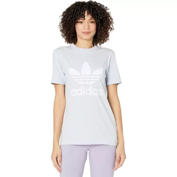 imageadidas Originals Womens Adicolor Classics Trefoil TeeHalo Blue