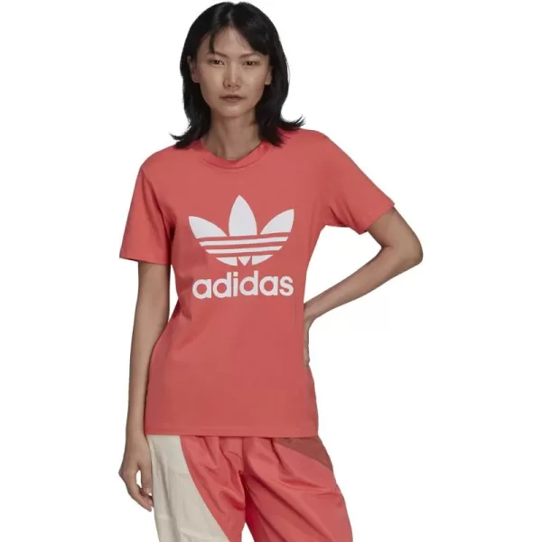 imageadidas Originals Womens Adicolor Classics Trefoil TeeSemi Turbo