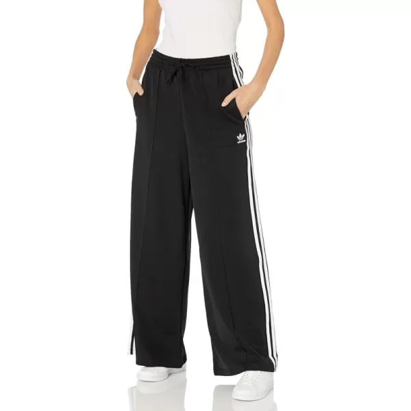 imageadidas Originals Womens Primeblue Relaxed Wide Leg PantsBlack