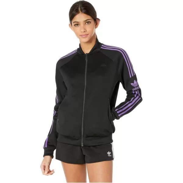 imageadidas Originals Womens Superstar Track JacketBlack