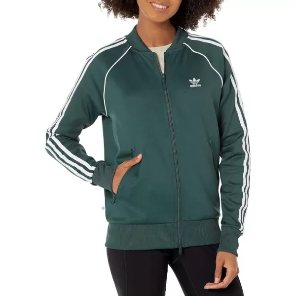 imageadidas Originals Womens Superstar Track JacketMineral Green