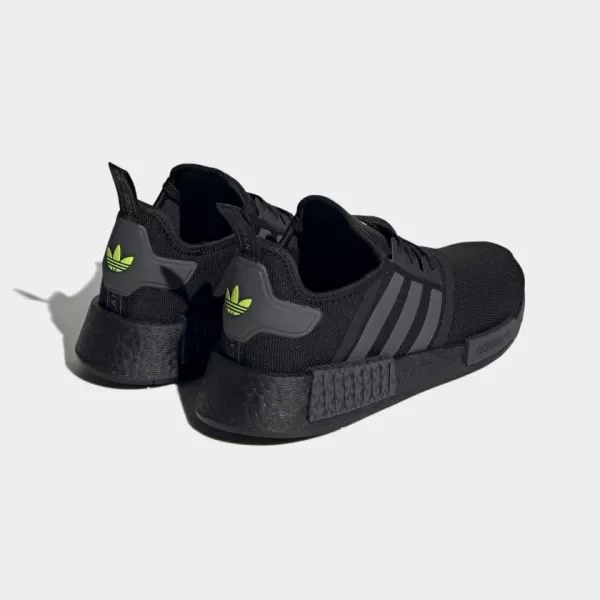 imageadidas Mens NmdR1 ShoesBlackGreySolar Yellow