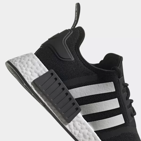 imageadidas Mens NmdR1 ShoesBlackWhiteGrey