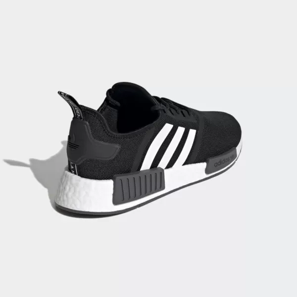 imageadidas Mens NmdR1 ShoesBlackWhiteGrey