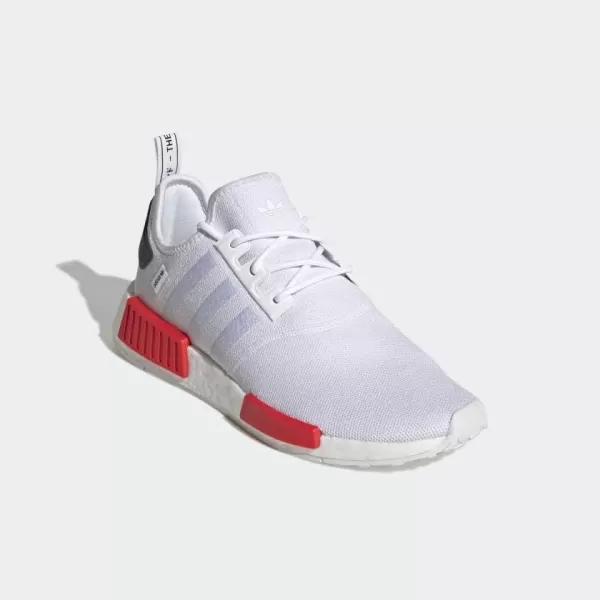 imageadidas Mens NmdR1 ShoesCloud WhiteCloud WhiteVivid Red