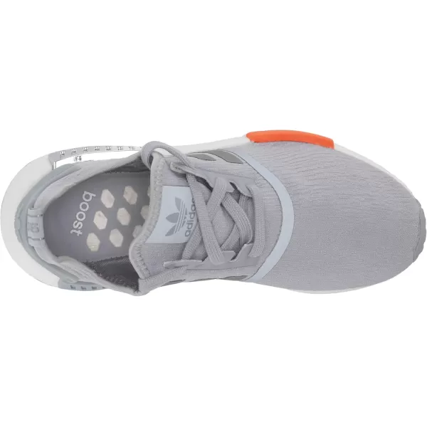 imageadidas Mens NmdR1 ShoesHalo SilverBlack Silver MetallicBahia Orange