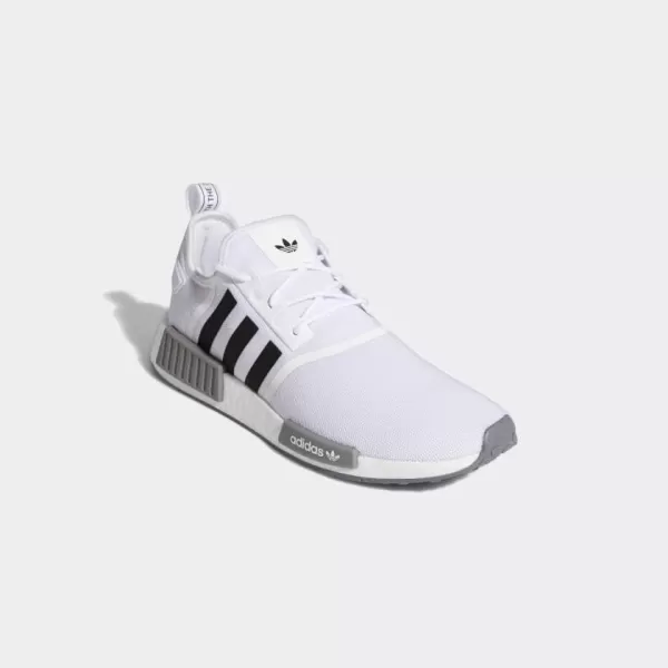 imageadidas Mens NmdR1 ShoesWhiteBlackGrey