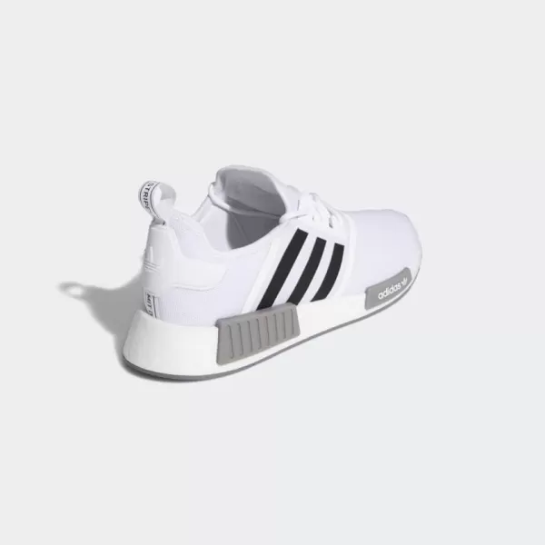 imageadidas Mens NmdR1 ShoesWhiteBlackGrey