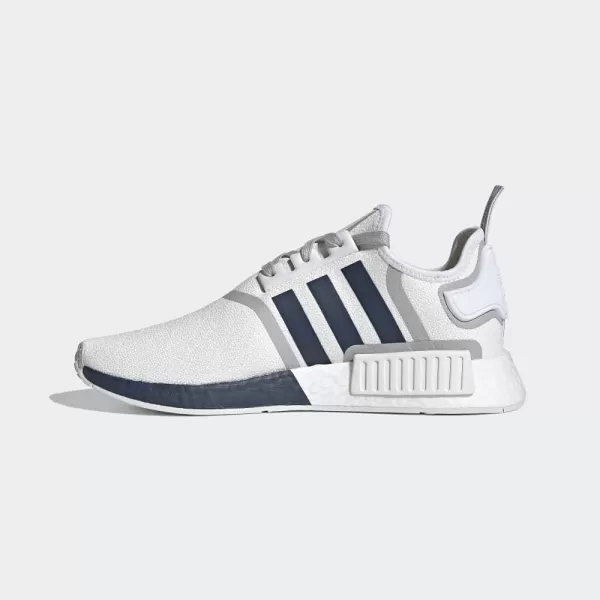 imageadidas Mens NmdR1 ShoesWhiteCrew NavyGrey