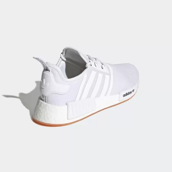 imageadidas Mens NmdR1 ShoesWhiteWhiteGum