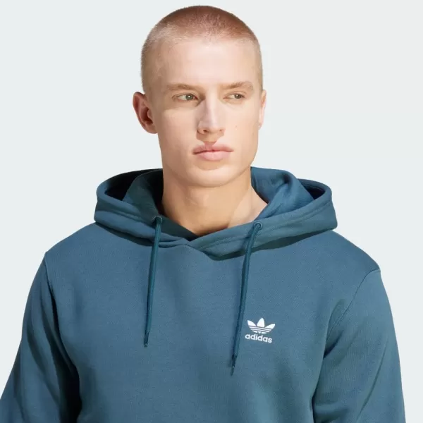 imageadidas Originals Mens Adicolor Essentials Trefoil HoodieArctic Night