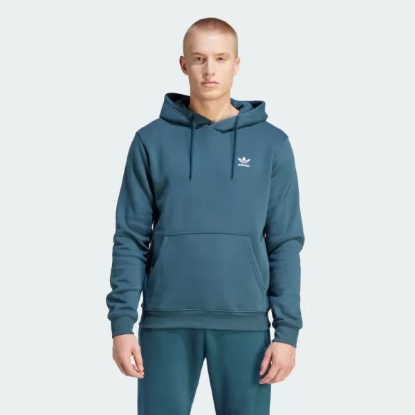 imageadidas Originals Mens Adicolor Essentials Trefoil HoodieArctic Night