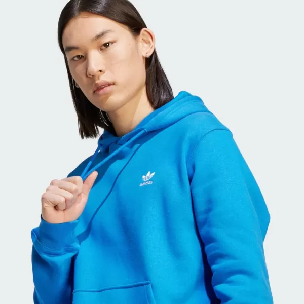 imageadidas Originals Mens Adicolor Essentials Trefoil HoodieBluebird