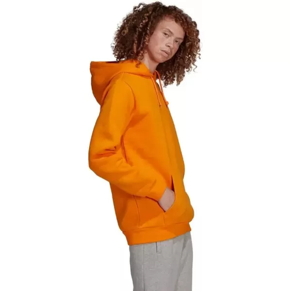 imageadidas Originals Mens Adicolor Essentials Trefoil HoodieBright Orange